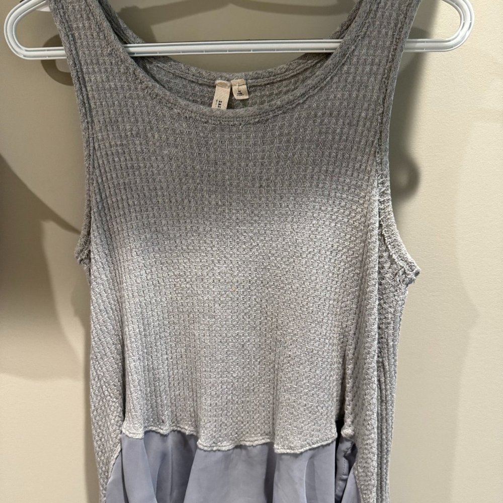 Sleeveless Waffle